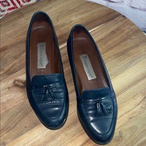 Etienne Aigner navy blue Tassel Loafers for Women SIZE 7 M